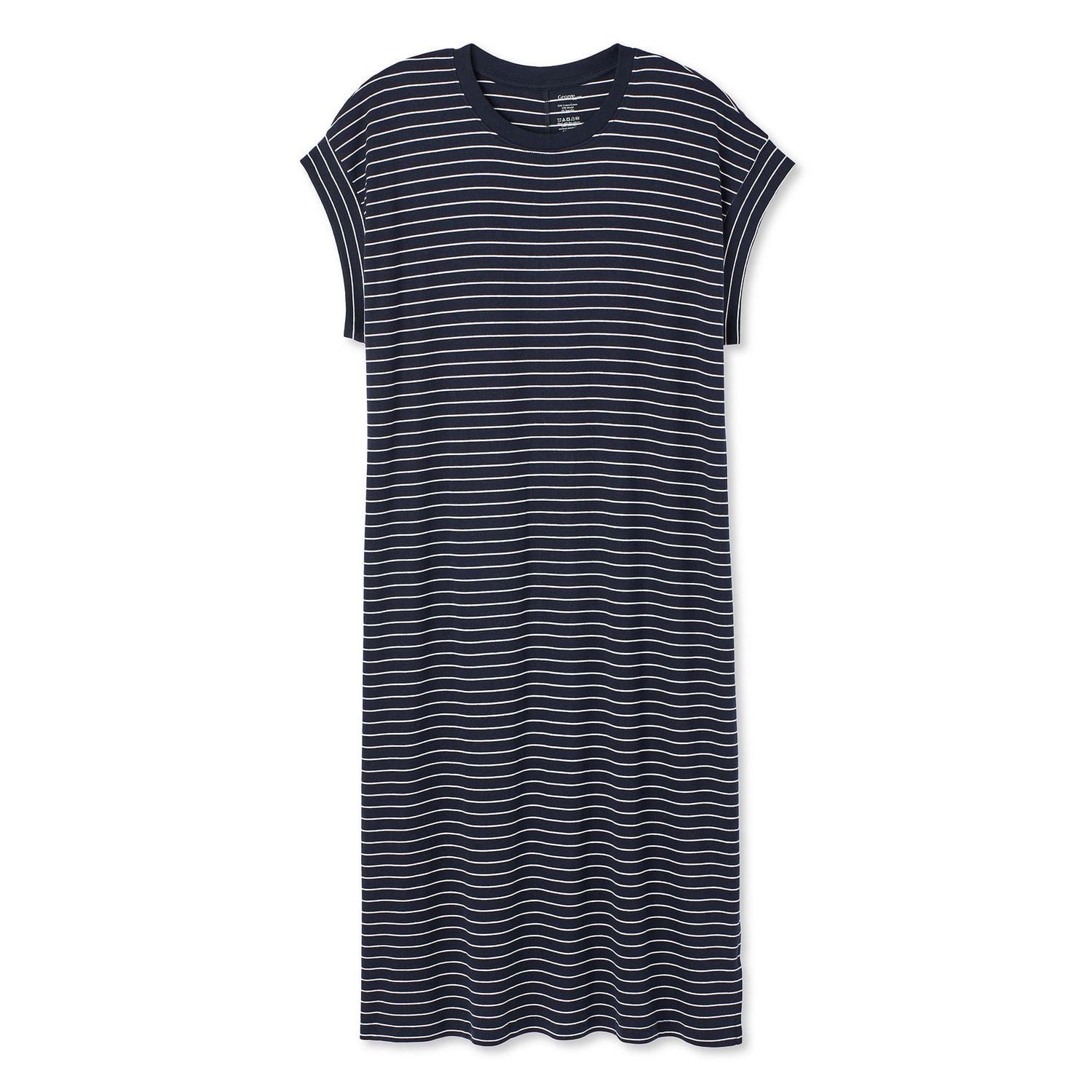 George Women's Plus T-Shirt Midi Dress