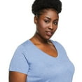 thumbnail image 4 of George Women's Plus V-Neckline Tee, 4 of 6