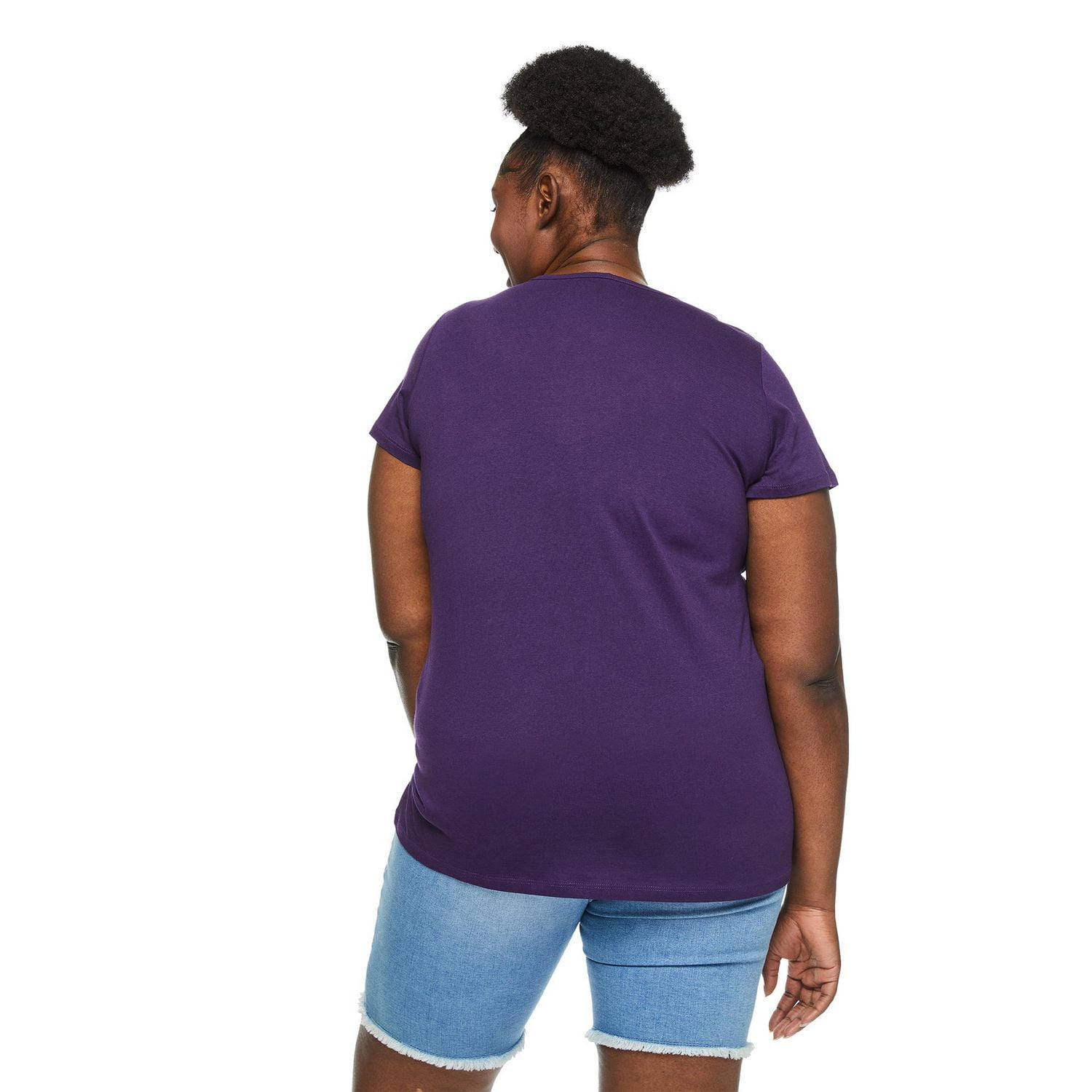 George Women's Plus V-Neckline Tee