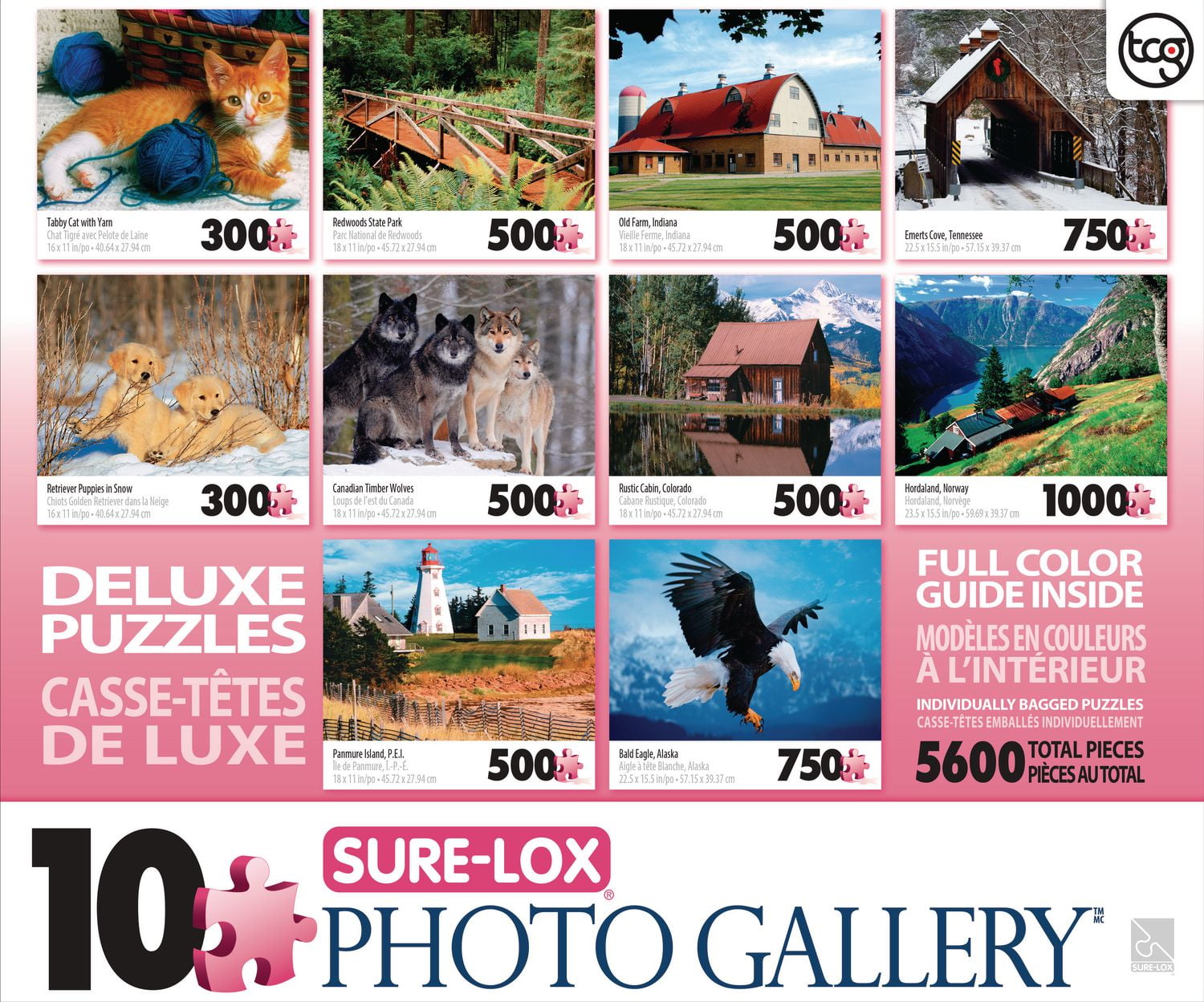 2000 XL British store Zoo Delux Puzzle