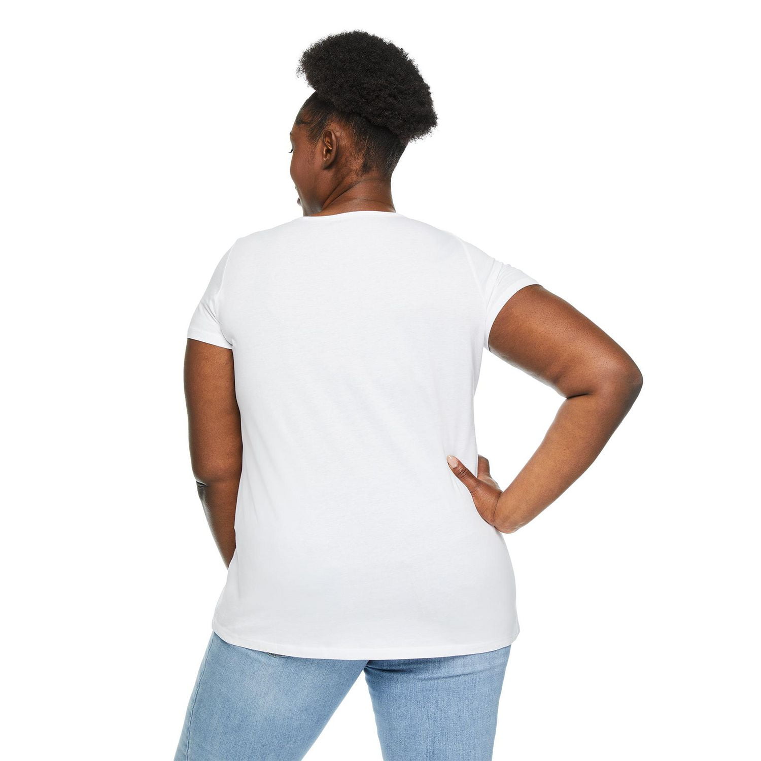 T-shirt avec encolure en V George Plus pour femmes