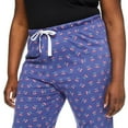 thumbnail image 4 of George Women's Plus Jersey Pajama Pant, 4 of 6