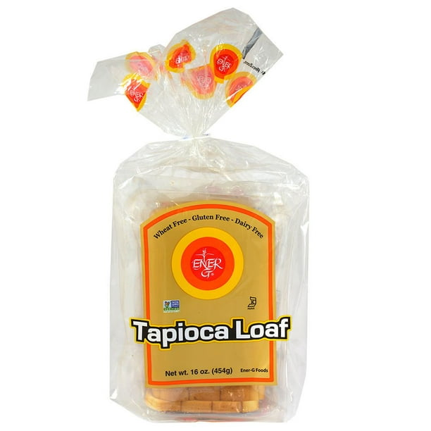 Ener-G Foods Pain de tapioca, 454 g Tranches normales.