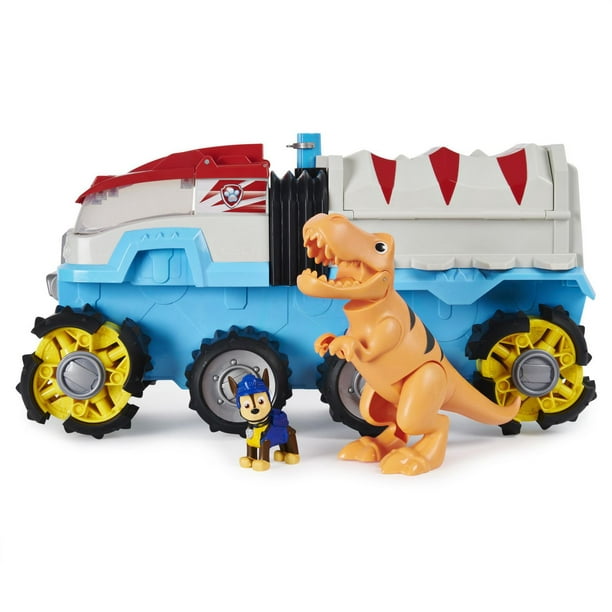 Dinosaurus Truck - speelgoed dinosaure, voiture enfants avec 3 mini voitures