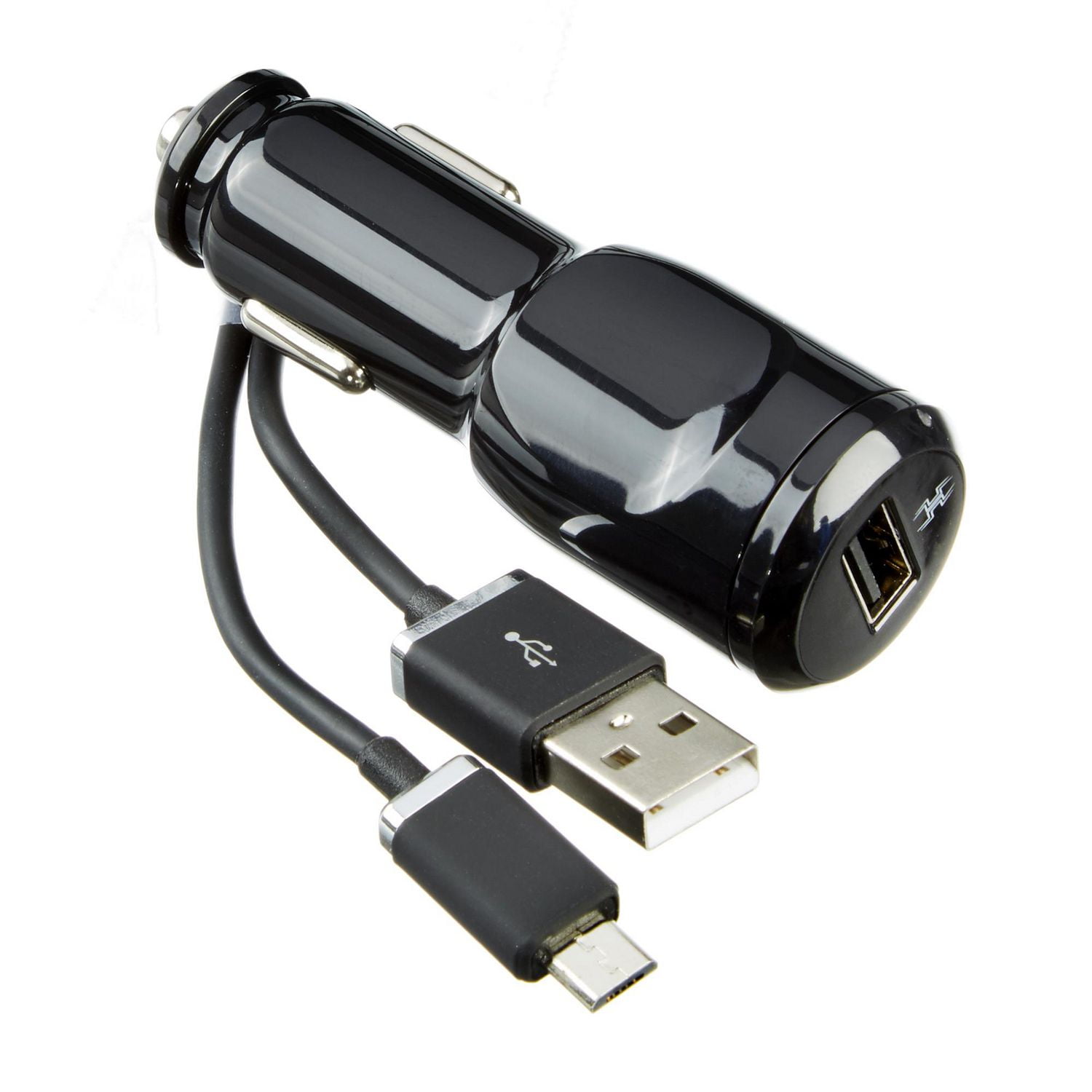 blackweb 2in1 Micro USB Car Charger Kit Walmart Canada