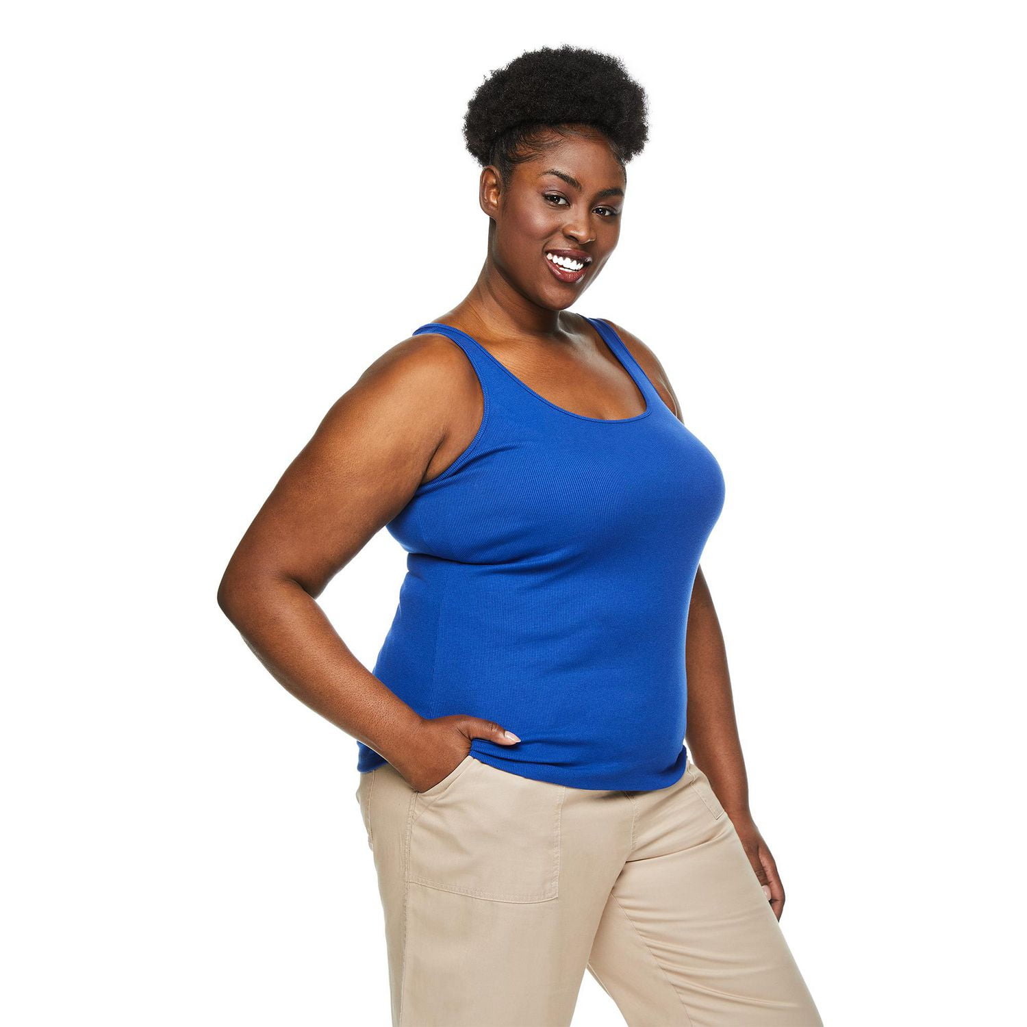 George Women's Plus Rib Tank