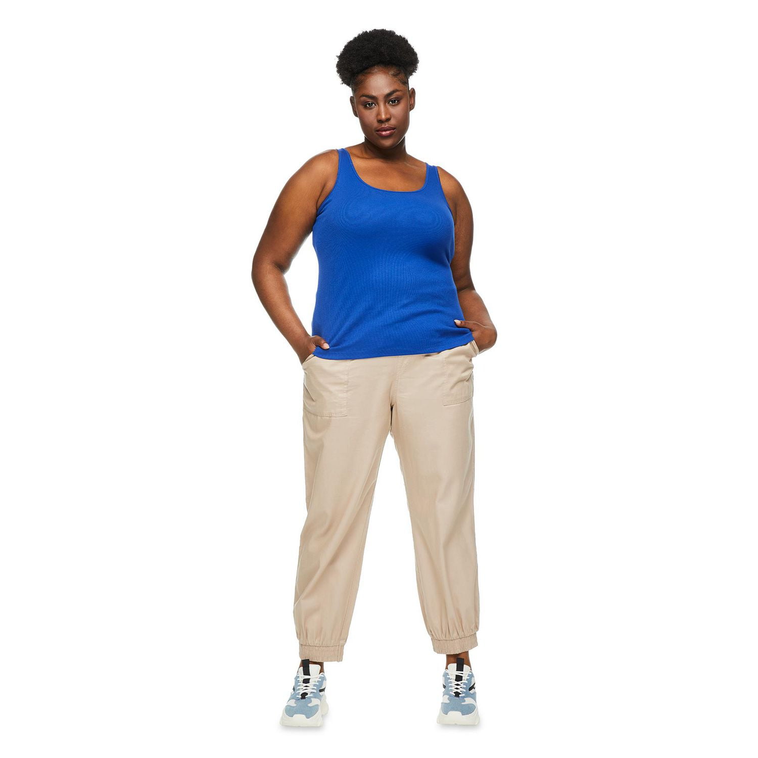 George Women's Plus Rib Tank