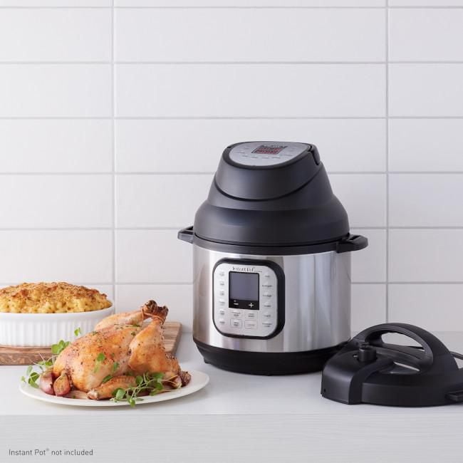 How to use the air discount fryer lid for instant pot