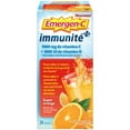 thumbnail image 3 of Emergen-c Super Orange Immune+, 1000mg Vitamin C/B Vitamins Mineral Supplement, 24 Count, 3 of 8