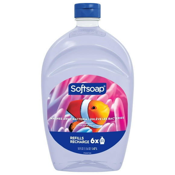Softsoap Liquid Hand Soap Refill, Aquarium Series, 1.47 L