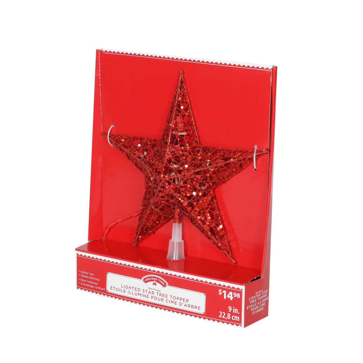 Holiday Time Tree Toppers Walmart Canada