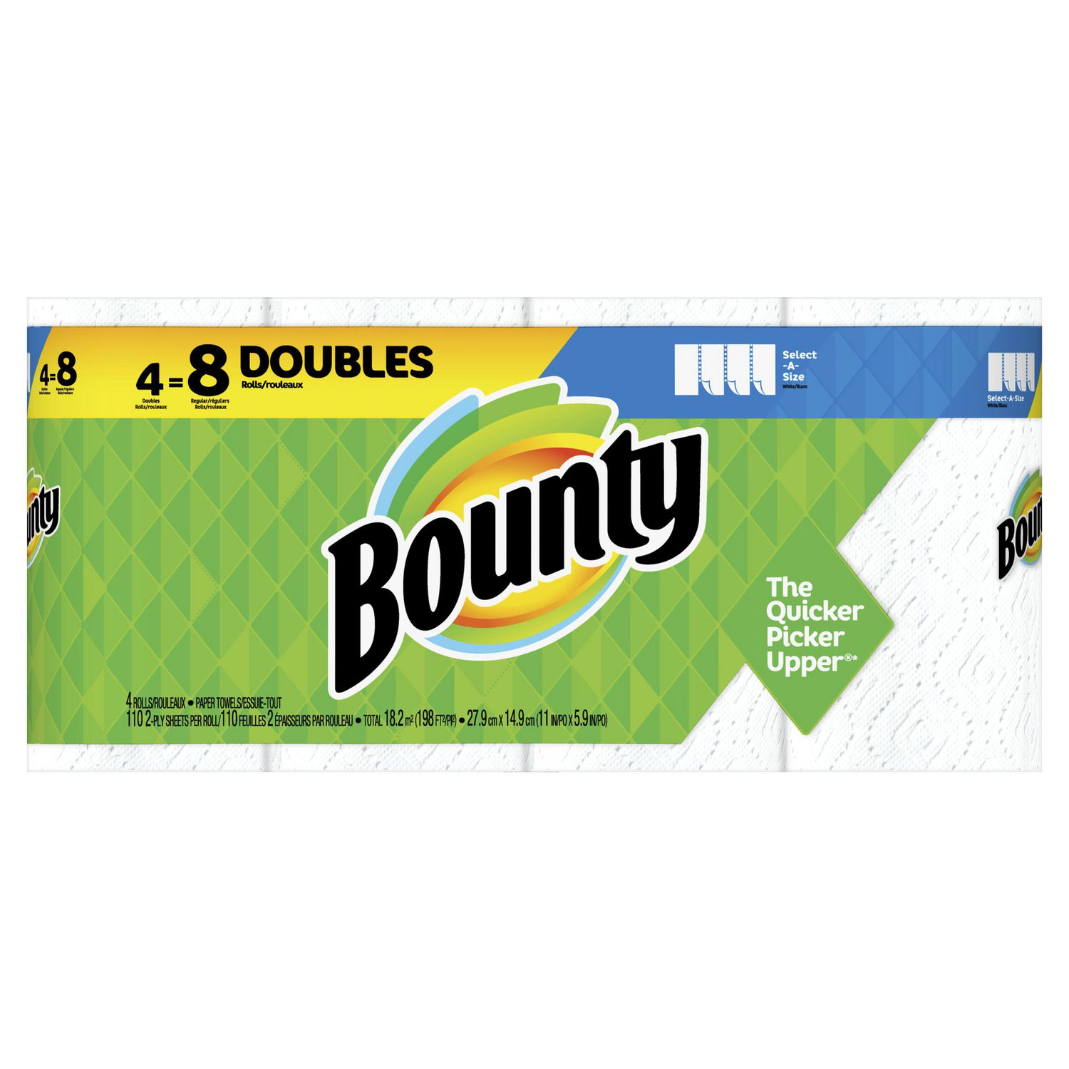 Bounty SelectASize Paper Towels, White Walmart Canada
