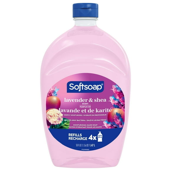 Softsoap Deeply Moisturizing Liquid Hand Soap Refill, Lavender & Shea Butter - 1.47 L, Liquid Hand soap