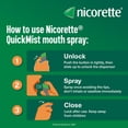 thumbnail image 4 of Vaporisateur Nicorette VapoÉclair, Menthe Verte, 1 mg, Aide pour cesser de fumer et Aide de renoncement au tabac, 150 vaporisations, 4 of 6