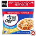 thumbnail image 1 of P'tit Quebec Very Mild Cheddar Shredded Cheese, 1 of 10