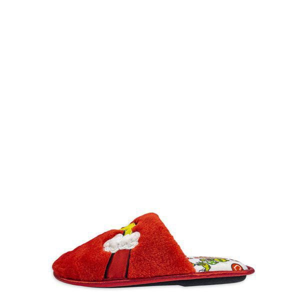 Ladies Grinch plush slippers