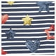 Robe à rayures marine ornée de cœurs et d'étoiles George British Design pour bambines – image 3 sur 3