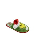 thumbnail image 1 of Mens Grinch plush slippers, 1 of 6