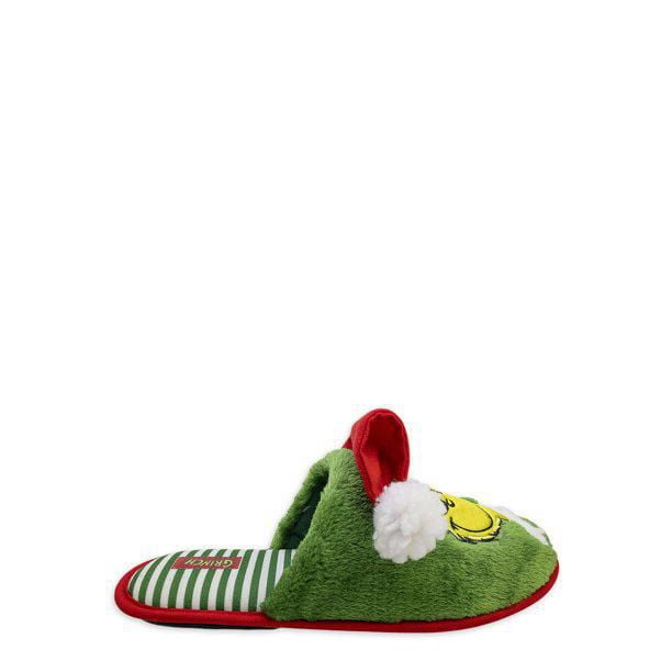 Mules en peluche Grinch pour hommes