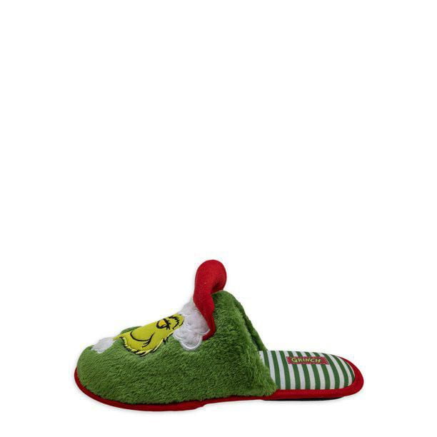 Mules en peluche Grinch pour hommes
