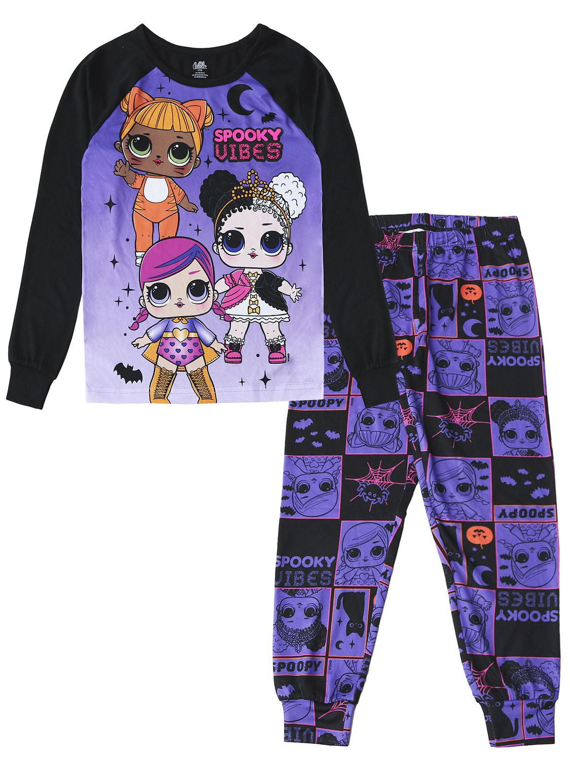 LOL 2 Piece Pyjama set Halloween Walmart