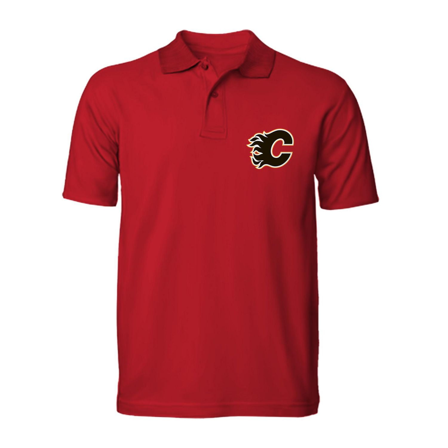 Tee-shirt polo des Calgary Flames