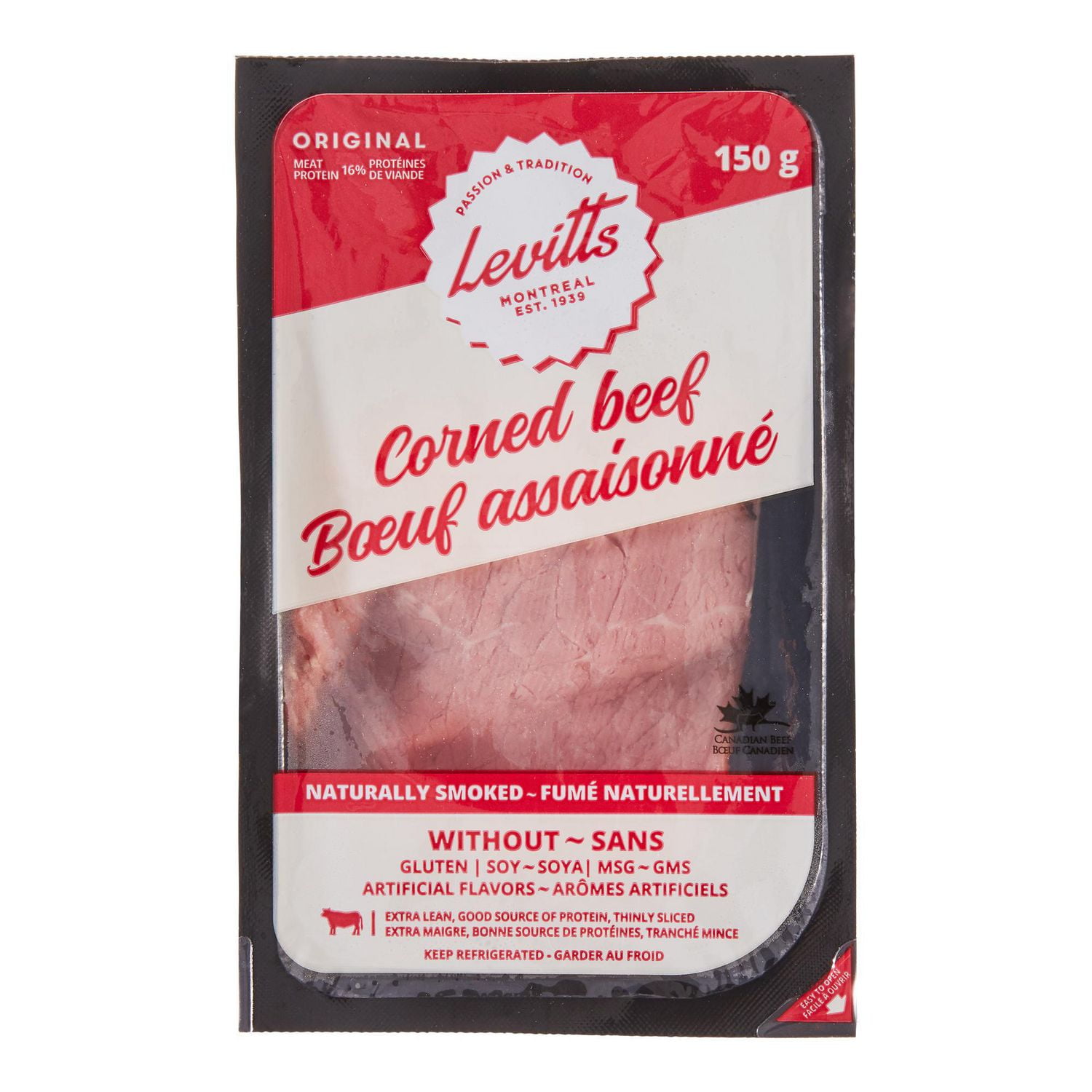Levitts Sliced Corned Beef Walmart Canada