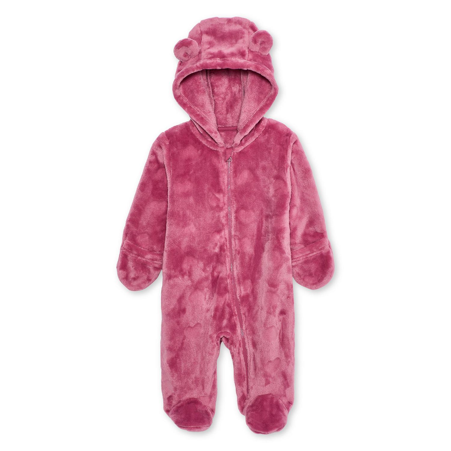 Grenouillère d’extérieur en peluche George pour bébés filles