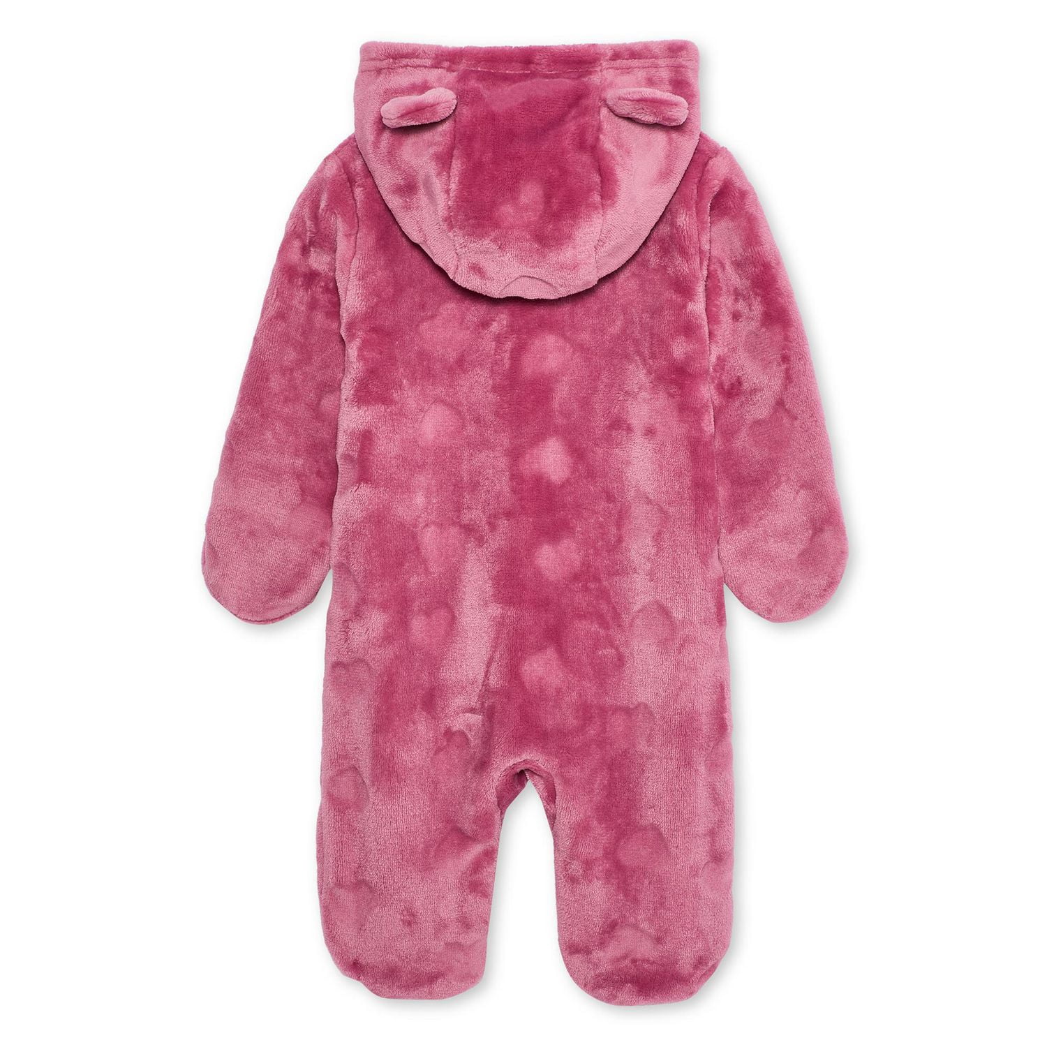 Grenouillère d’extérieur en peluche George pour bébés filles