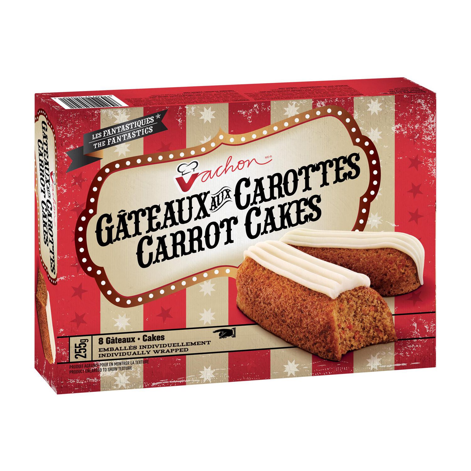 VACHON® Carrot Cakes Topped with Frosting 