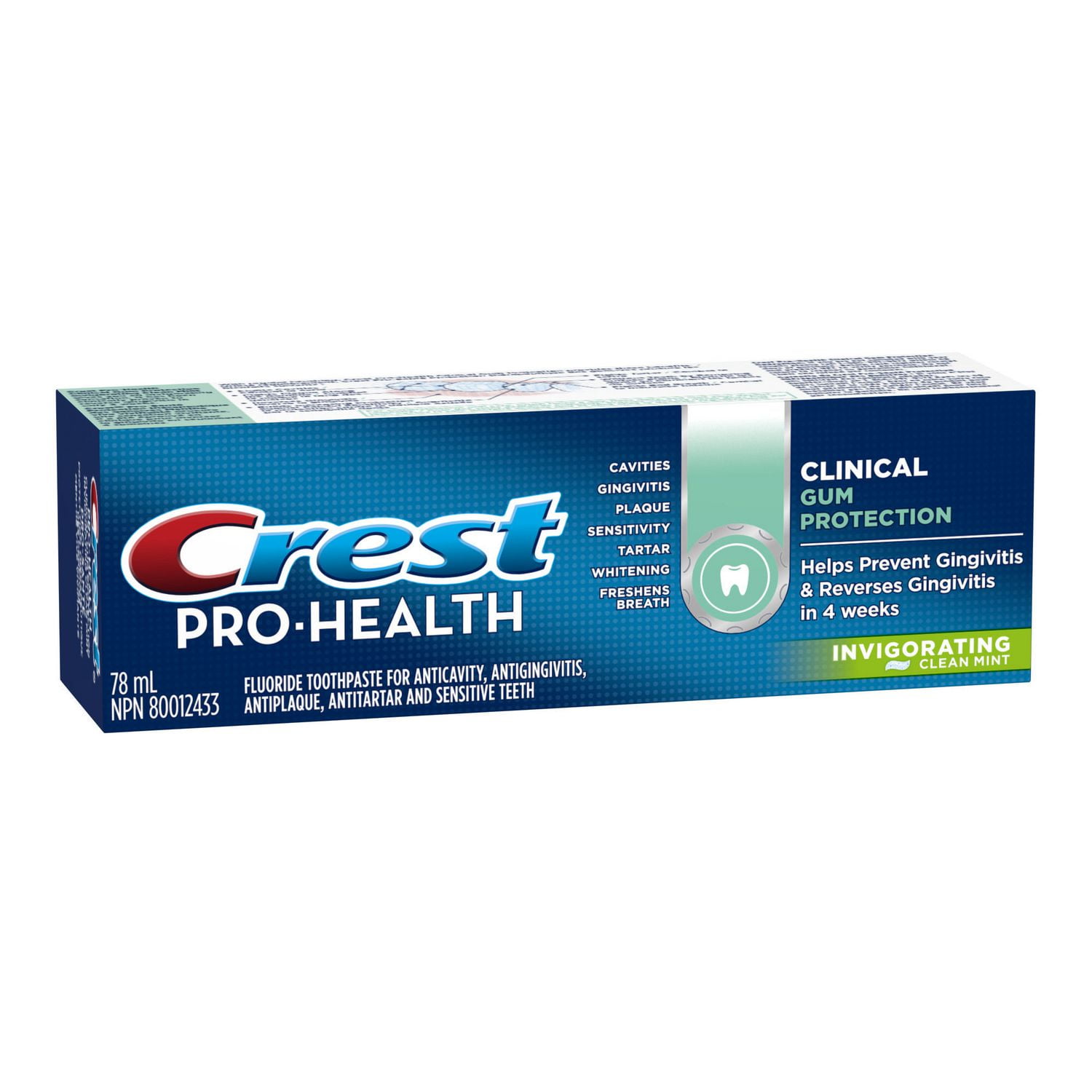 Crest Pro-Health Clinical Gum Protection Invigorating Clean Mint ...