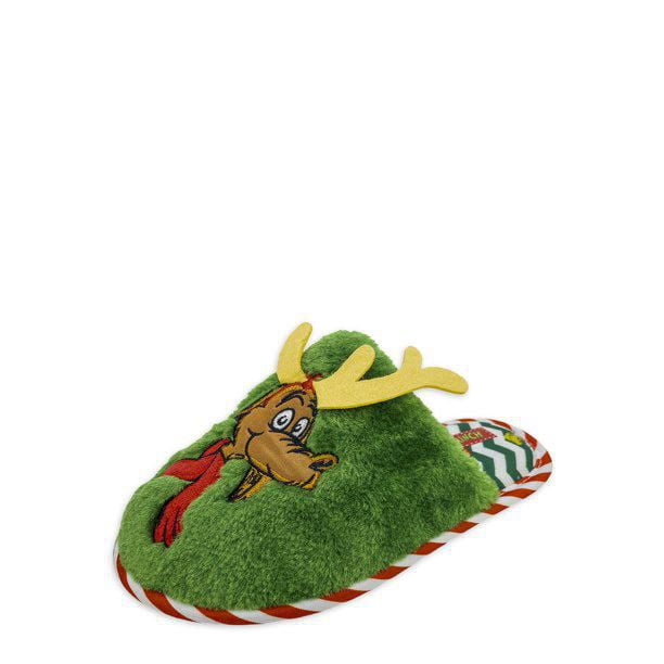 Boys Grinch plush slippers