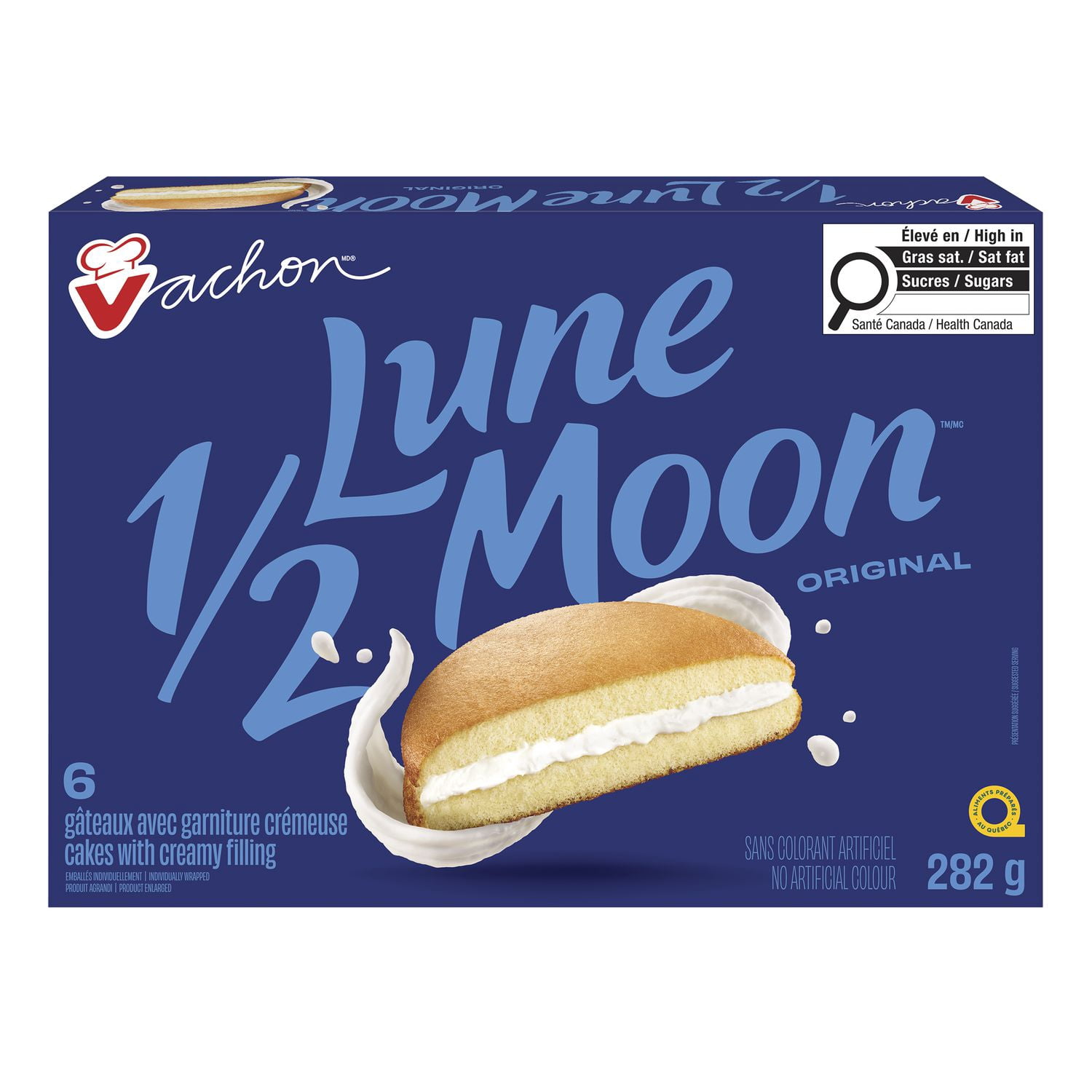 thumbnail image 2 of Gâteaux ½ Luneᴹᴰ moelleux à la vanille de Vachonᴹᴰ, 2 of 6