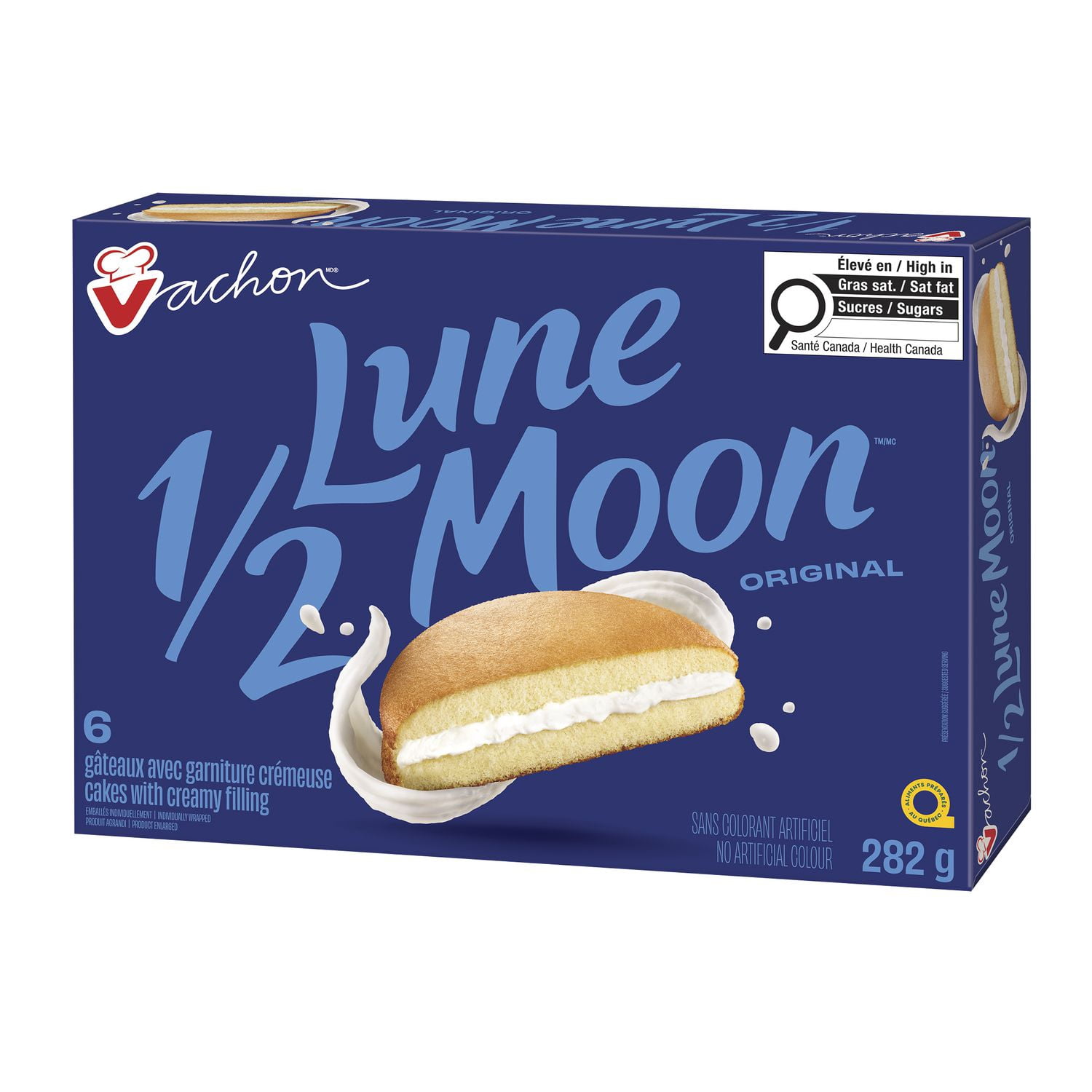 thumbnail image 4 of Gâteaux ½ Luneᴹᴰ moelleux à la vanille de Vachonᴹᴰ, 4 of 6
