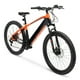 Hyper 27.5" Vélo électrique de montagne 36V pour adultes, avec assistance au pédalage, moteur E-Bike de 250W, couleur orange et noir – image 1 sur 9