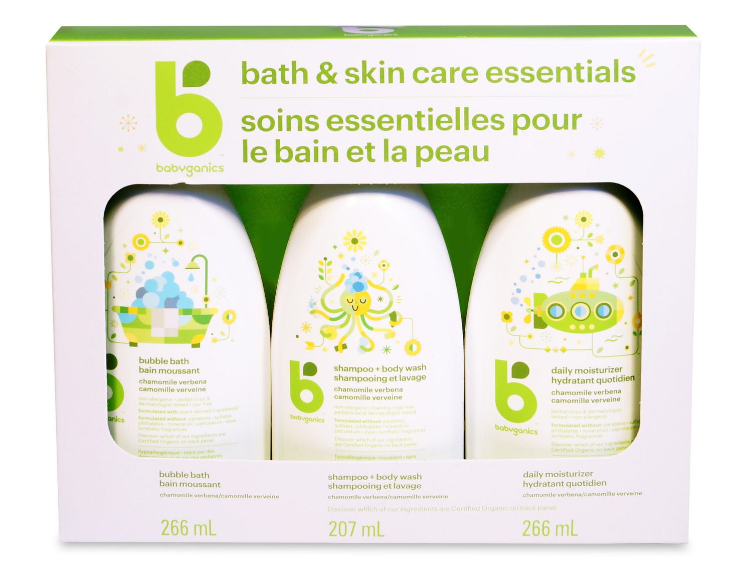 Babyganics Bath & Skin Care Essentials Kit 1 Count Walmart Canada