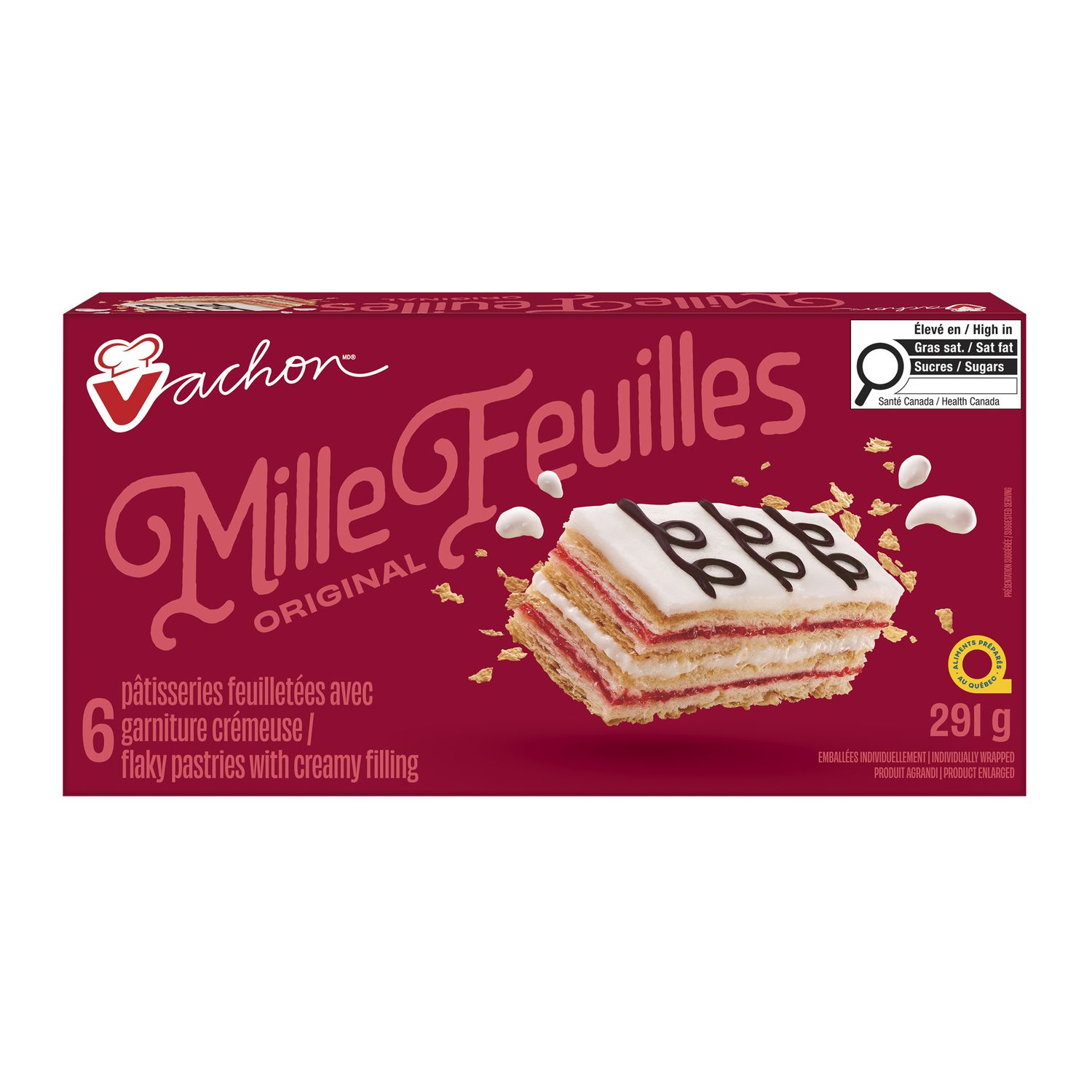 thumbnail image 2 of Vachon® Mille Feuilles The Original Flaky Pastries, 2 of 6