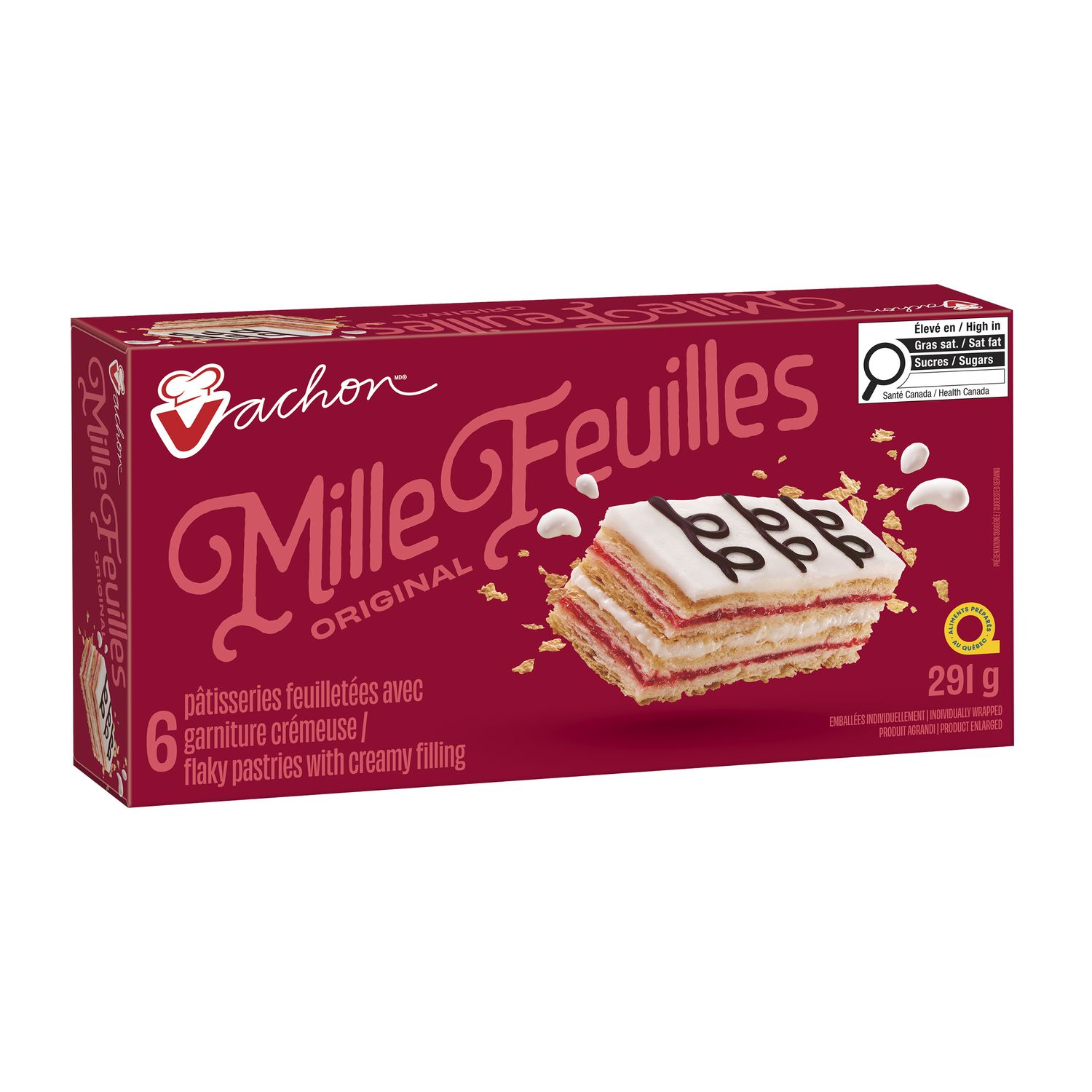 thumbnail image 3 of Vachon® Mille Feuilles The Original Flaky Pastries, 3 of 6
