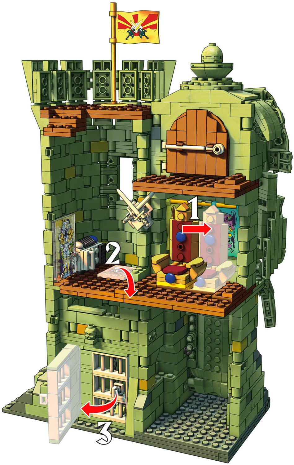 Mega construx castle grayskull pre best sale order