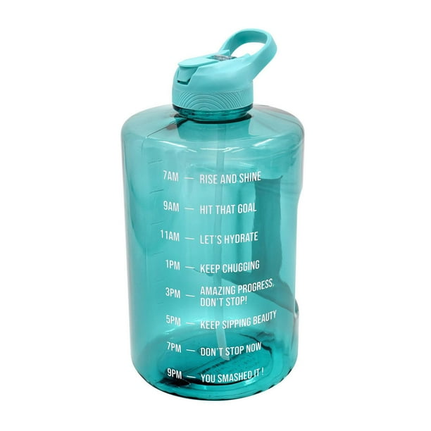 Mainstays 3.78L Plastic Water Bottle Aqua Walmart.ca