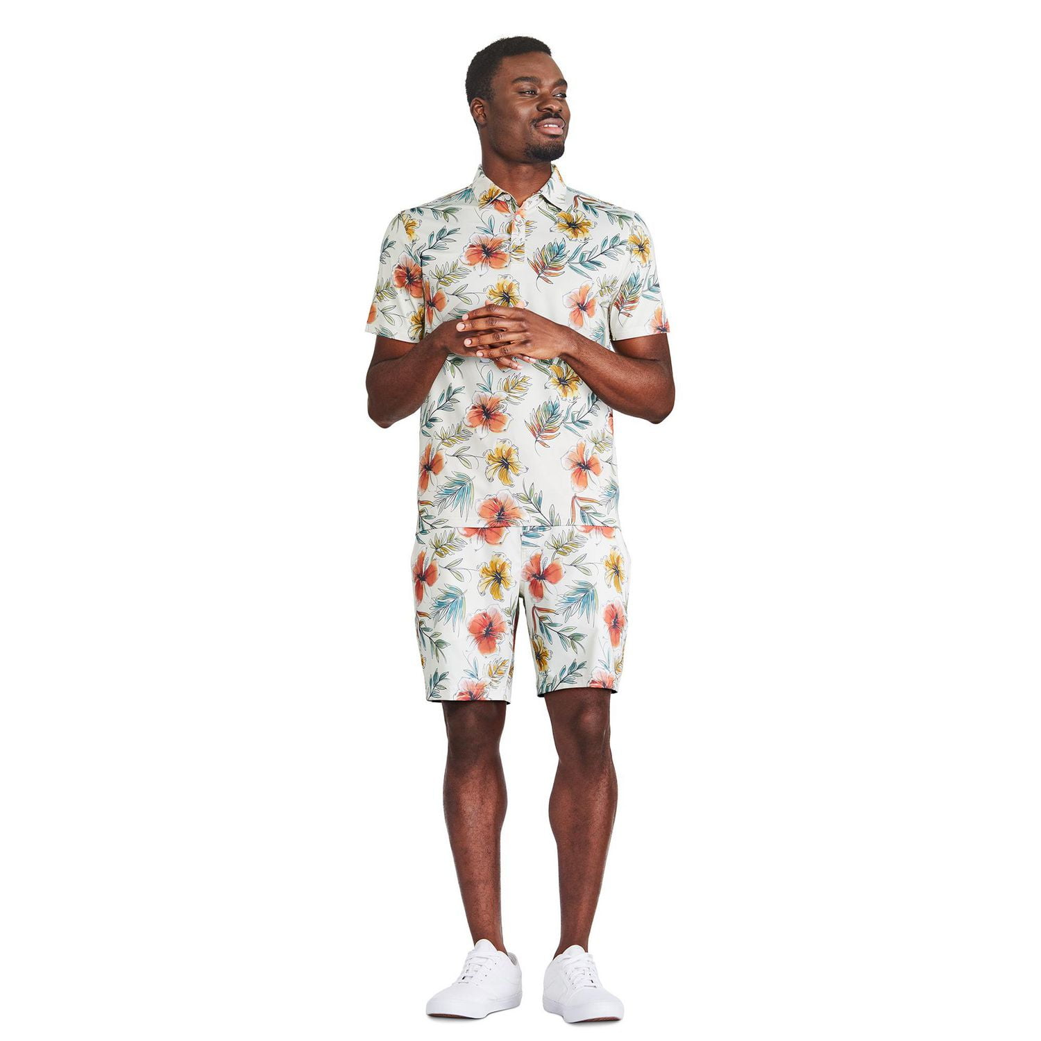 Polo avec protection solaire George pour hommes