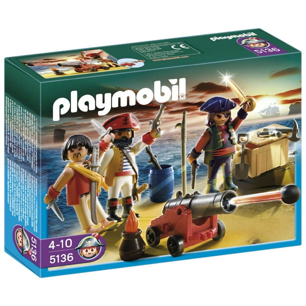 Playmobil Figurine d'équipage de pirates