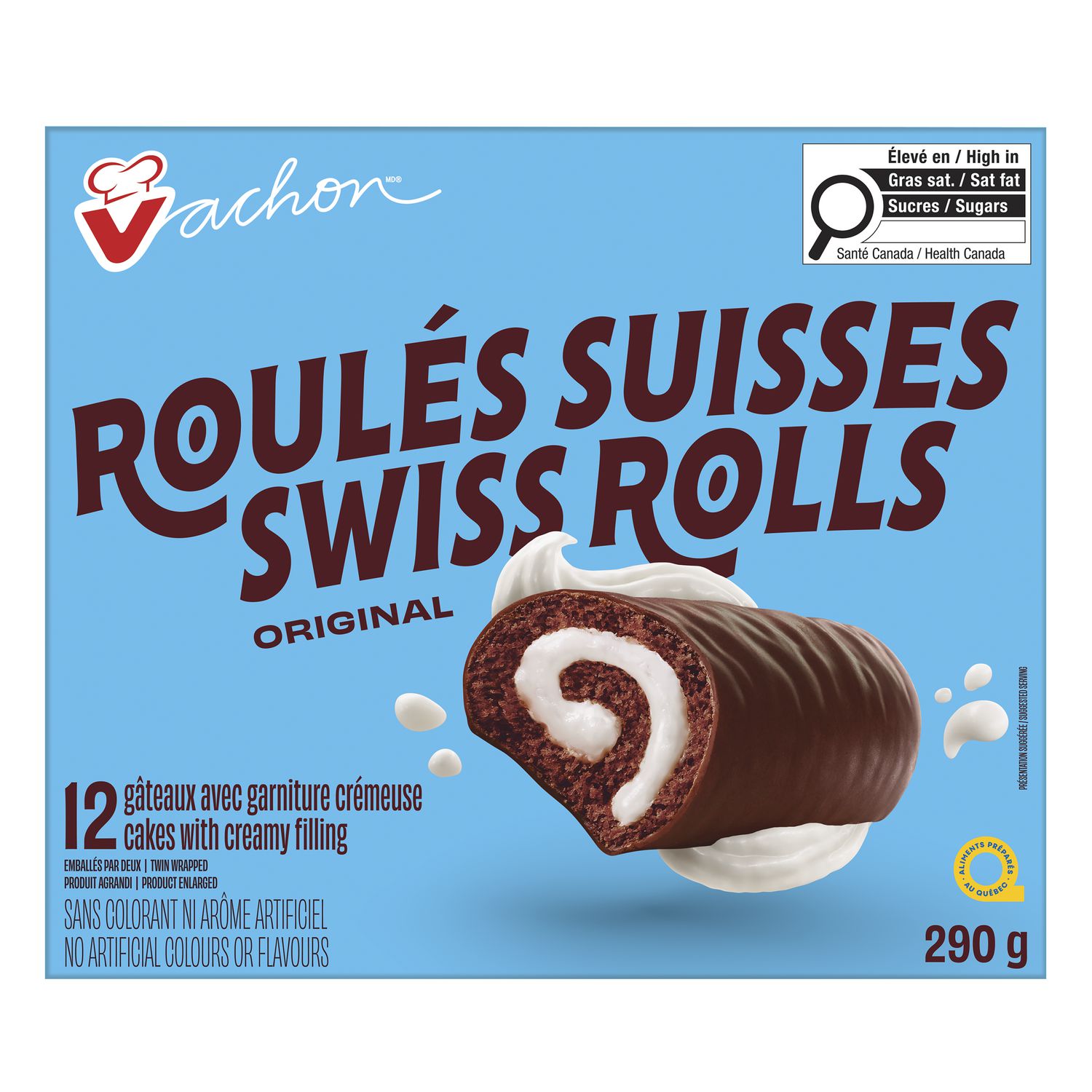 Gâteaux Roulés suisses L’Original de Vachonᴹᴰ
