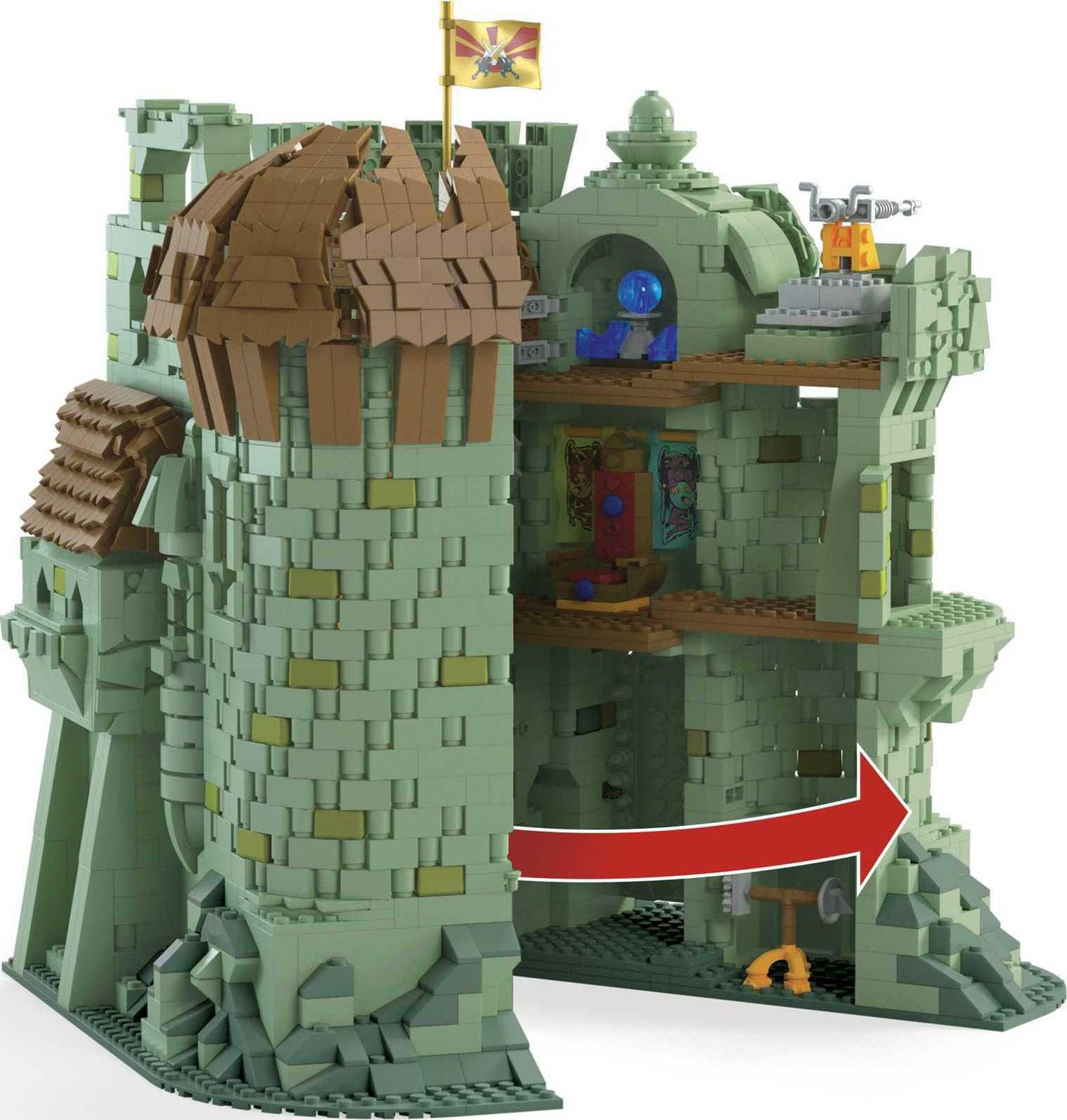 Castle grayskull lego set sale