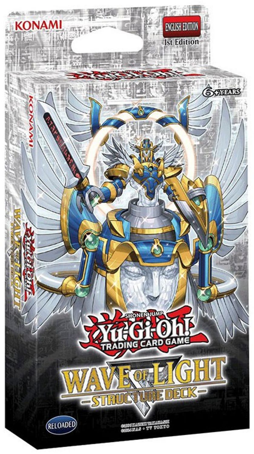 Yu-Gi-Oh! Wave of Light Structure Deck Trading Card Game ...