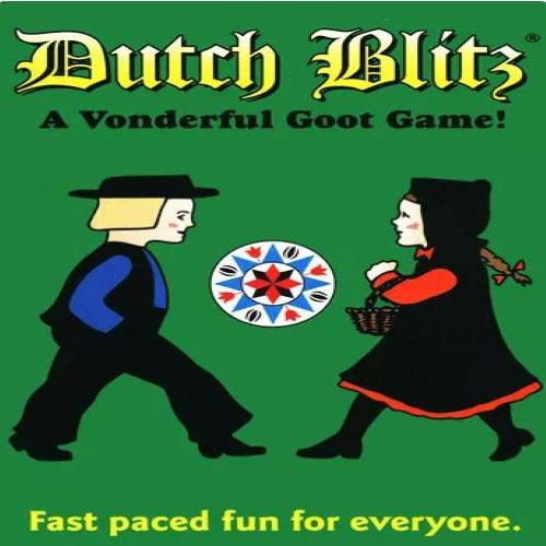 Jeu de cartes blitz néerlandais Dutch Blitz; jeu de cartes