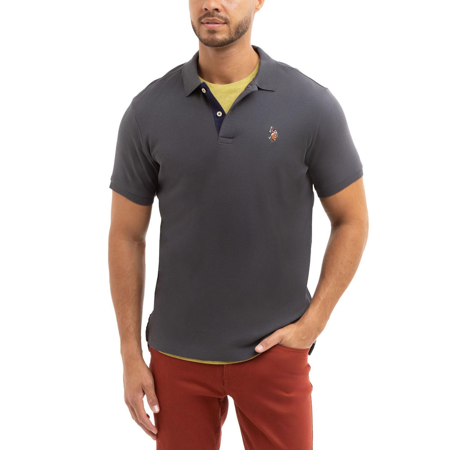 U.S. Polo Assn Men's Interlock Polo