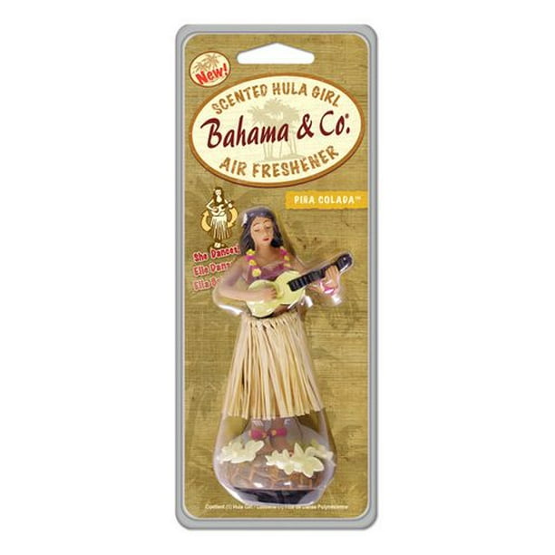 Bahama & Co Bahama Hula Girl Car Freshener Pina Colada Scent Walmart.ca