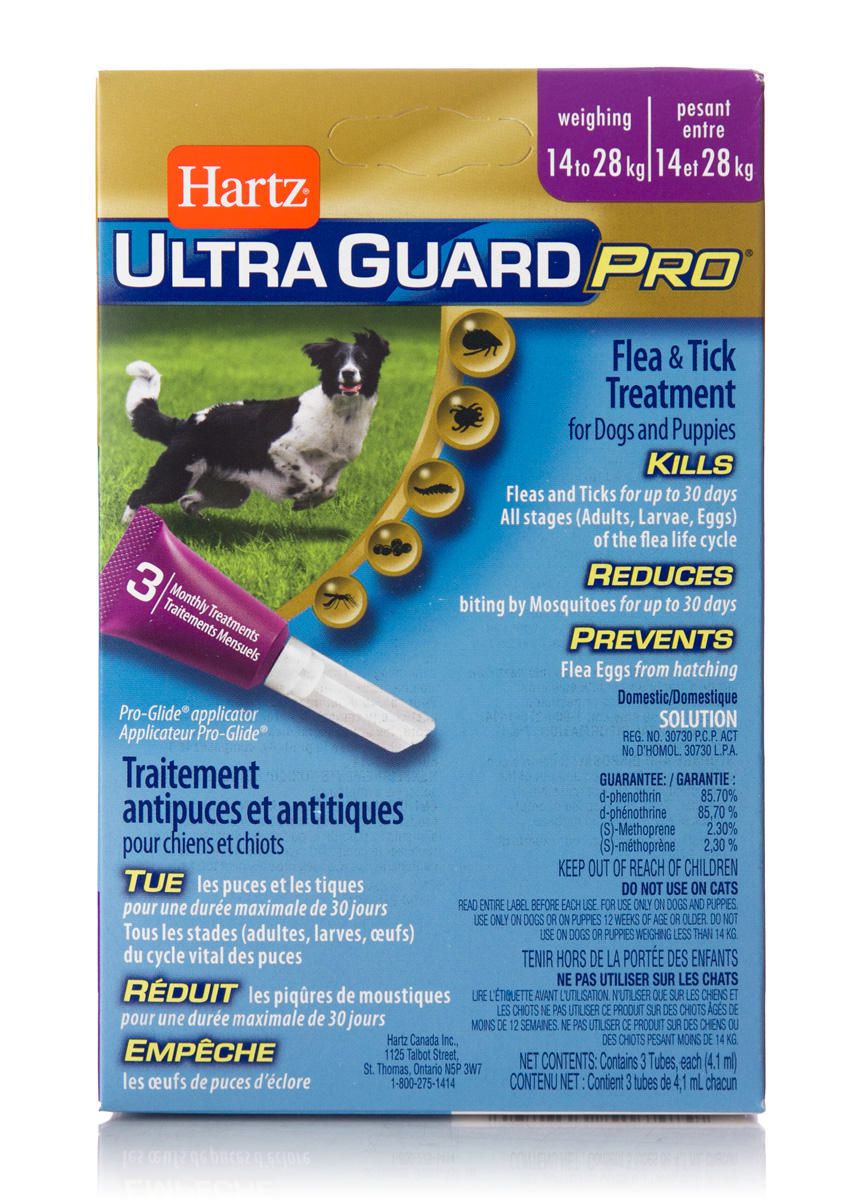 Hartz Ultraguard plus Flea & Tick Treatment for Dogs And Puppies 14 to