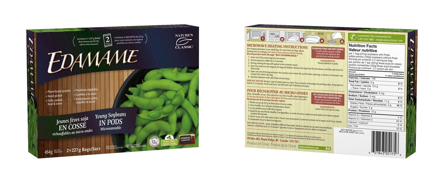 Natures Classic Nature's Classic Edamame Young Soyabeans in PODS